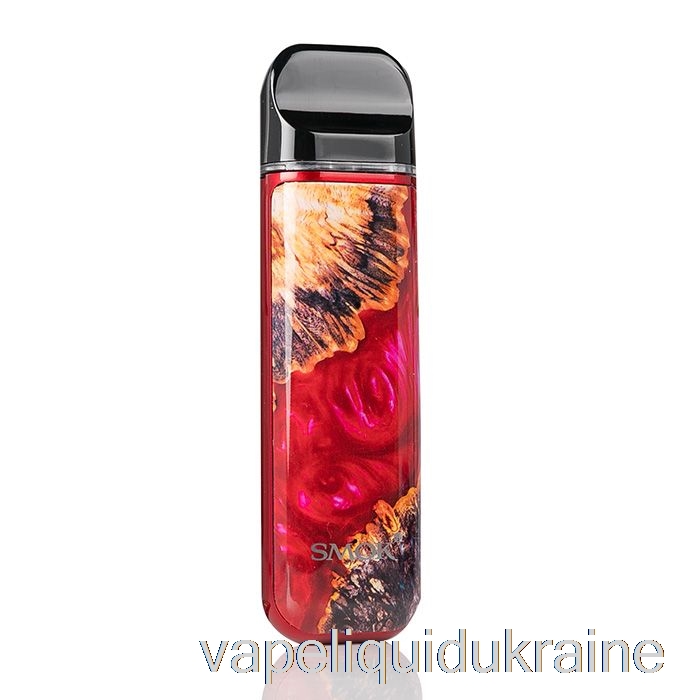 Vape Ukraine SMOK NOVO 2 25W Pod System Red Stabilizing Wood